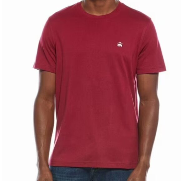 Brooks Brothers 346 T-shirt In color red Mens Size Medium - Picture 1 of 5